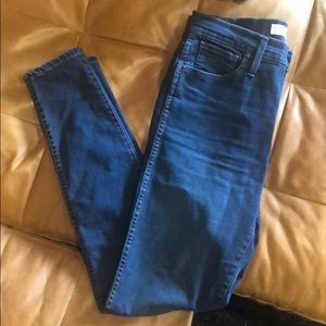 Madewell 10 inch high rise skinny jeans- like new!